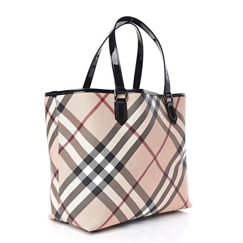 new burberry pattern|Burberry nova check tote discontinued.